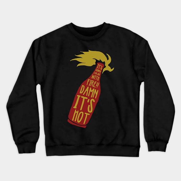 Molotov Explode Crewneck Sweatshirt by Original_Wicked